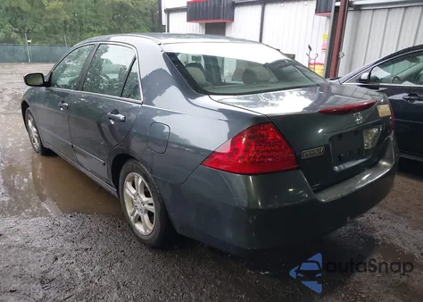 2007 Honda Accord 2.4 Se from USA, damaged, VIN 1HGCM56387A093789